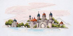 Набір для вишивання хрестиком Abris Art "Барвисті купола" (art.АН-110) АН-110 Abris Art фото