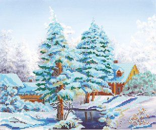 Схема для вишивки бісером "Пані Зима" ( art: НР-3131) НР-3131 фото