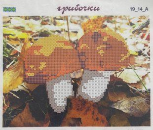 Схема для вишивки бісером "Грибочки"( art: Б №0132) Б №0132 фото