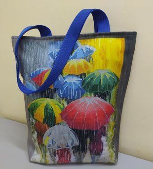 Сумка- шопер під вишивку бісером та нитками Dana ( art: СВ21) Сумка- шопер під вишивку бісером та нитками Dana ( art: СВ21) фото