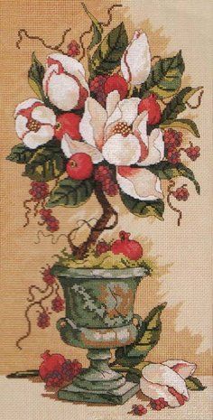 Набір для вишивки хрестом Classic Design &laquo;Магнолія&raquo; ( art.4369) 4369 Classic Design фото