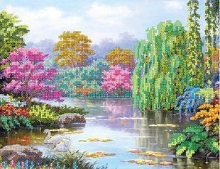 Схема для вишивки бісером "Ставок" ( art: НР-3081) НР-3081 фото
