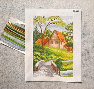Канва з нанесеним малюнком Інстинкт вишивання (art:541) 541 Інстинкт вишивання фото