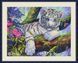 Набір для вишивання хрестом Merejka " White Tiger" ( art.К-260) К-260 Merejka фото 1