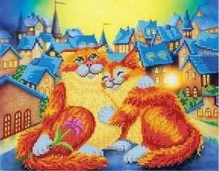 Схема для вишивки бісером "Побачення на даху" ( art: НР-3140) НР-3140 фото