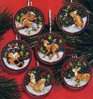 Набір для вишивки хрестом Classic Design &laquo;Лісові звірята&raquo; ( art.4572) 4572 Classic Design фото
