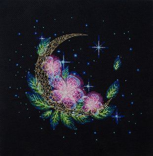 Набір для вишивання хрестиком Abris Art "Геометрія місячного світла" (art.АН-171) АН-171 Abris Art фото