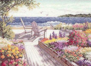 Набір для вишивки хрестом Classic Design &laquo;Біля моря&raquo; ( art.4475) 4475 Classic Design фото