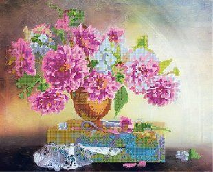 Схема для вишивки бісером "Жоржини" ( art: НР-3143) НР-3143 фото