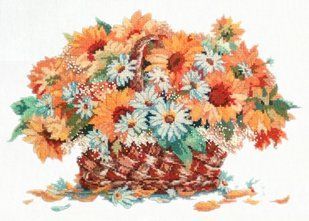 Набір для вишивки хрестом Classic Design &laquo;Корзина соняхів&raquo; ( art.4526) 4526 Classic Design фото