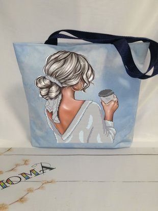 Сумка- шопер під вишивку бісером ЮМА ( art: СК -27-С) СК-27-С ЮМА фото
