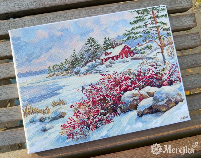 Набір для вишивання хрестом Merejka "The Lake House" ( art.К-261) K-261 Merejka фото