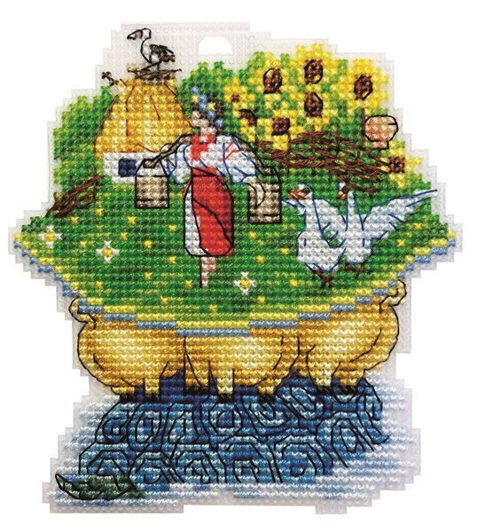 Набір для вишивки хрестиком Alisena &ldquo;Світобудова&rdquo; (art.8080) 8080 Alisena фото
