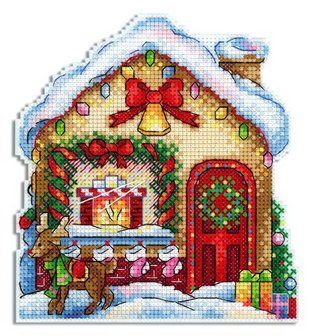 Набір для вишивки хрестом Classic Design &laquo;Різдвяний будиночок&raquo; ( art.8322) 8322 Classic Design фото