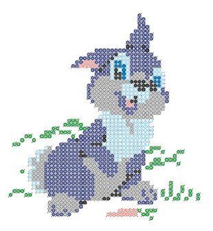 Схема для вишивки бісером "Зайка" ( art: Б-0037) Б-0037 фото