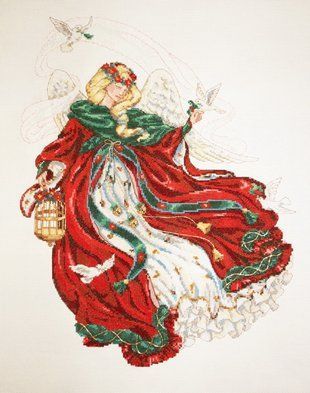 Набір для вишивки хрестом Classic Design &laquo;Різдвяний ангел&raquo; ( art.4438) 4438 Classic Design фото