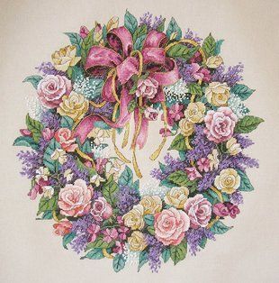 Набір для вишивки хрестом Classic Design &laquo;Літній вінок&raquo; ( art.4389) 4389 Classic Design фото