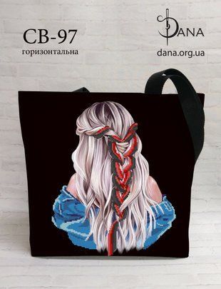 Сумка- шопер під вишивку бісером та нитками Dana ( art: СВ97) Сумка- шопер під вишивку бісером та нитками Dana ( art: СВ97) фото