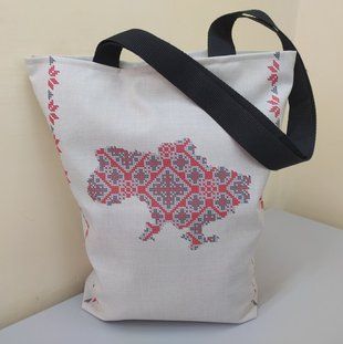 Сумка- шопер під вишивку бісером та нитками Dana ( art: СВ10) Сумка- шопер під вишивку бісером та нитками Dana ( art: СВ10) фото