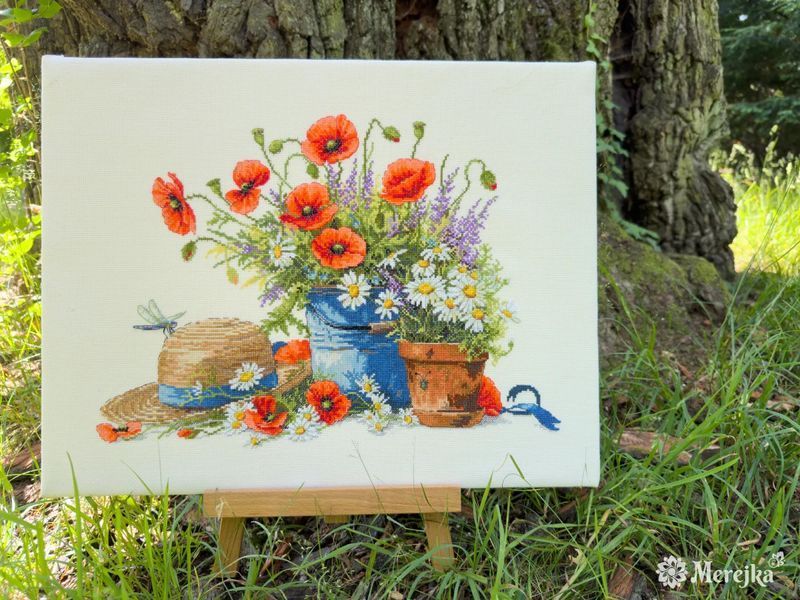 Набір для вишивання хрестом Merejka "Summer Still Life " ( art.К-252) K-252 Merejka фото