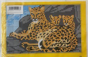Набір для вишивки хрестиком "Леопарди" (art.519) 519 фото