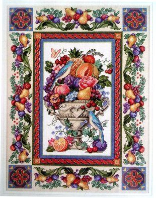 Набір для вишивки хрестом Classic Design &laquo;Елегантний натюрморт&raquo; ( art.4498) 4498 Classic Design фото