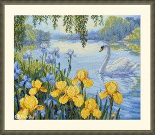 Набір для вишивання хрестом Merejka "Enchanted Pond" ( art.К-263) K-263 Merejka фото