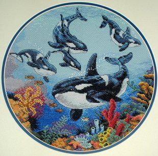 Набір для вишивки хрестом Classic Design &laquo;Водний світ&raquo; ( art.4456) 4456 Classic Design фото