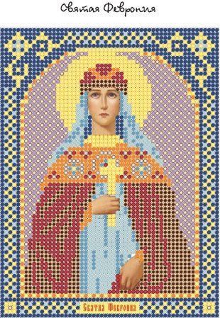 Схема для вишивки бісером "Феврония" ( art: БИ 20) БИ 20 фото
