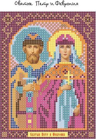 Схема для вишивки бісером "Петр и Феврония" ( art: БИ 22) БИ 22 фото