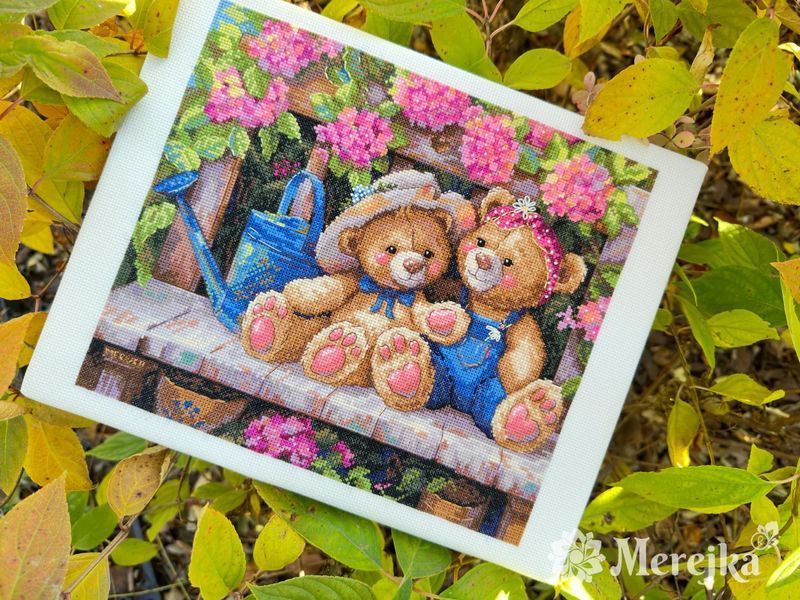 Набір для вишивання хрестом Merejka "Garden Friends" ( art.К-265) K-265 Merejka фото