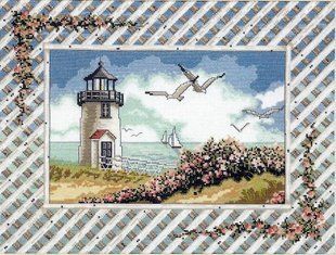 Набір для вишивки хрестом Classic Design &laquo;Маяк в дюнах&raquo; ( art.4610) 4610 Classic Design фото
