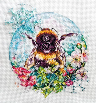 Набір для вишивання хрестиком Abris Art "Карамельна павутинка" (art.АН-085) АН-085 Abris Art фото